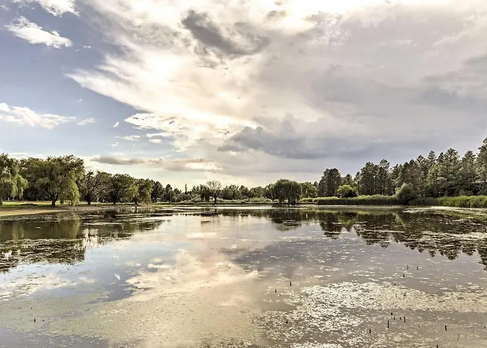 Serene Lakeside W/ Decks + Edler Views!